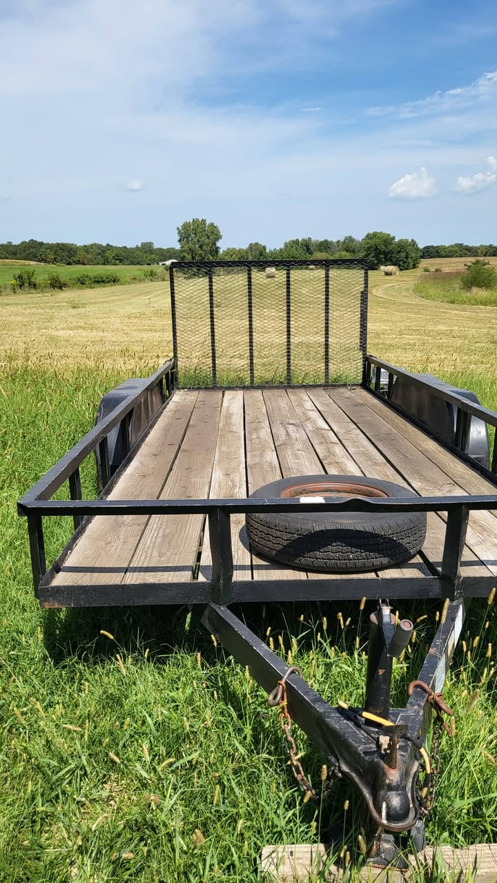 Utility trailer from the October 24, 2026 sale listing