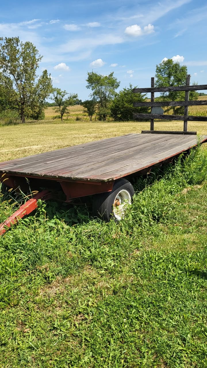 Flatbed wagon from the October 24, 2026 sale listing