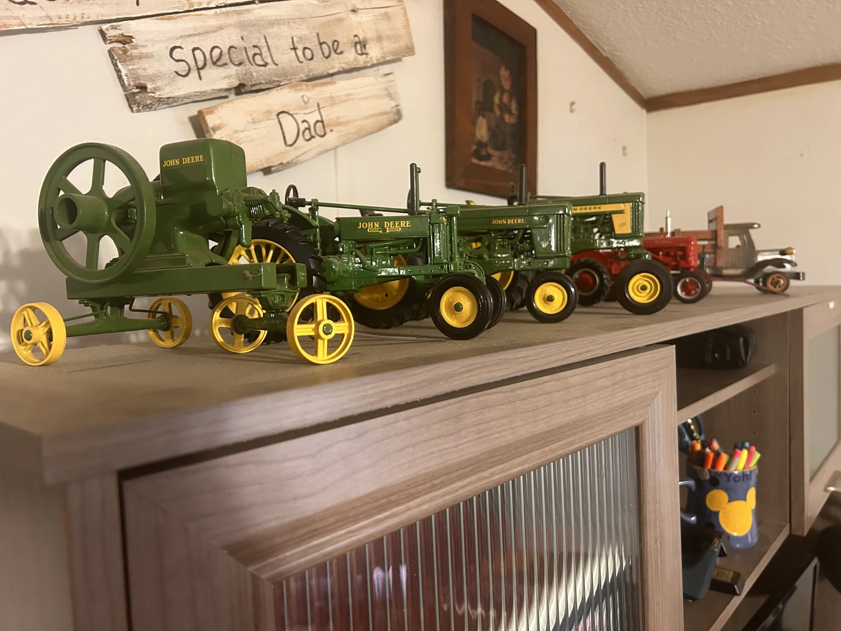 Model tractor collection