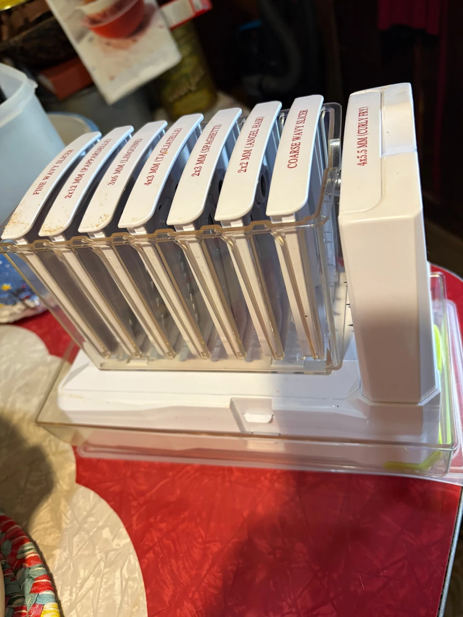 Vintage countertop appliance with slicer blades from the September 26, 2026 auction